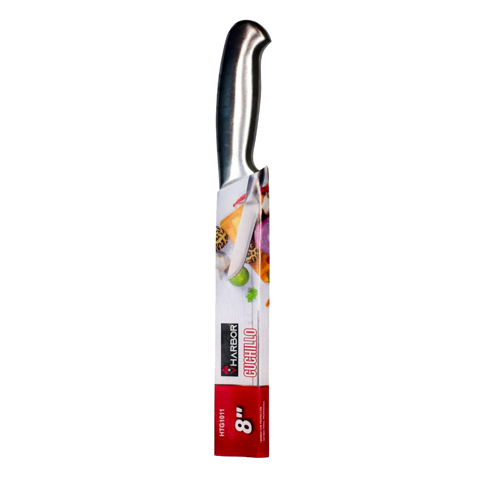 CUCHILLO CACHA METALICA 8" VHARBOR (HTG1011)