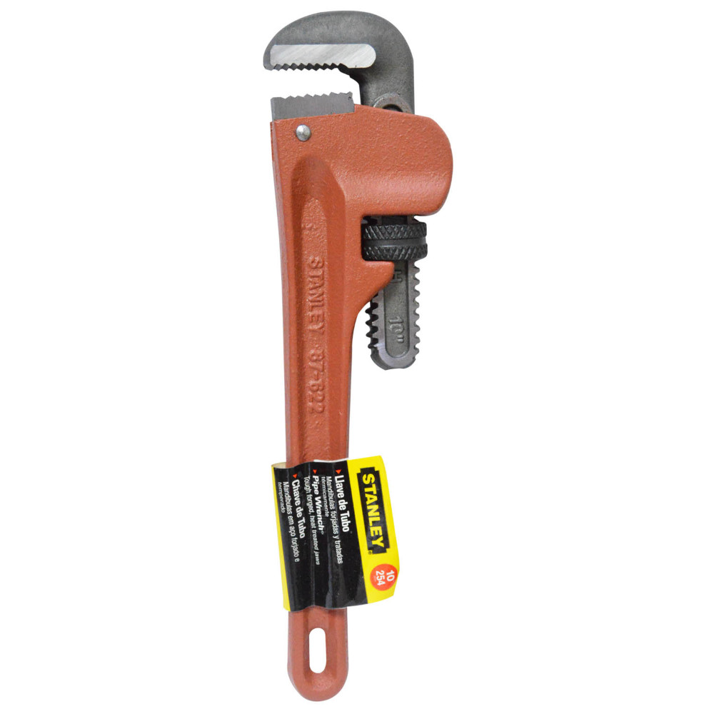 LLAVE TUBO PROFESIONAL STANLEY #10 (87-622)