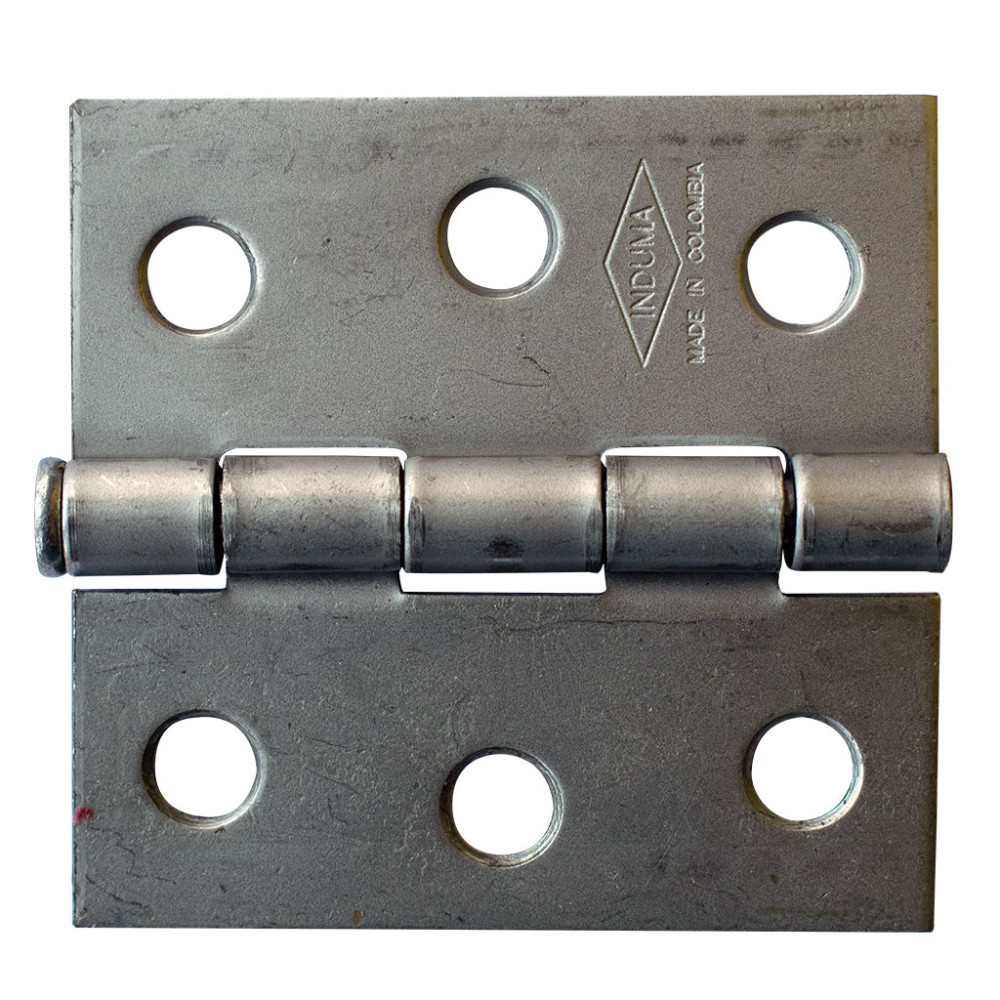 BISAGRA NUDO CABEZA PLANA HIERRO TRIO 2 1/2 X 2 1/2 C.16 PAR