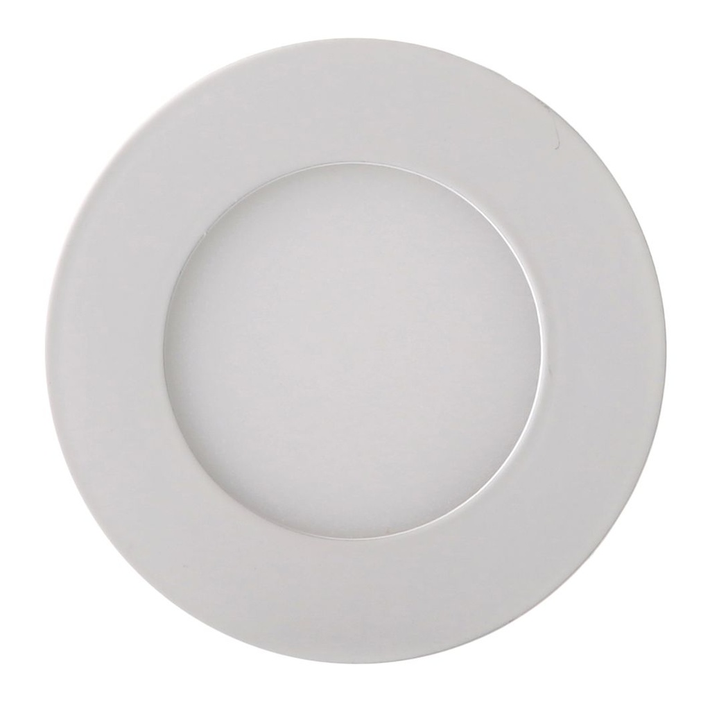 PANEL LED 3W REDONDO INCRUSTAR LUZ DIA KARLUZ