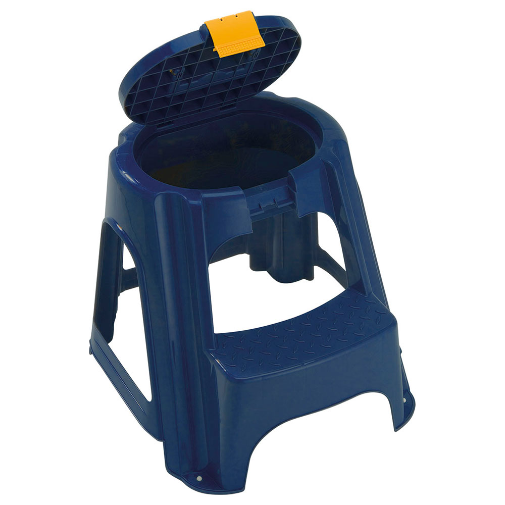 ESCALESILLA TAPA ORGANIZADORA AZUL PETROLEO RIMAX