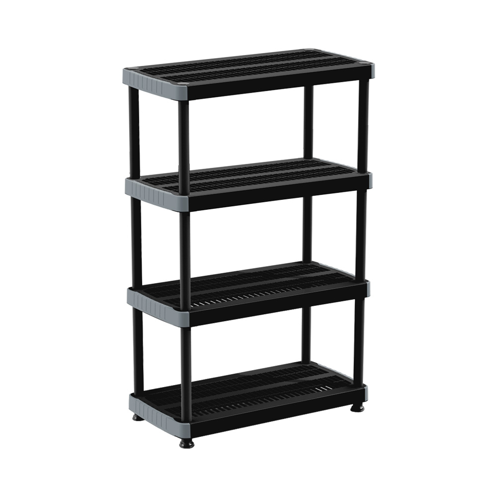 ESTANTERIA VENTILADA 18" 4 NIVELES NEGRO RIMAX (8015)