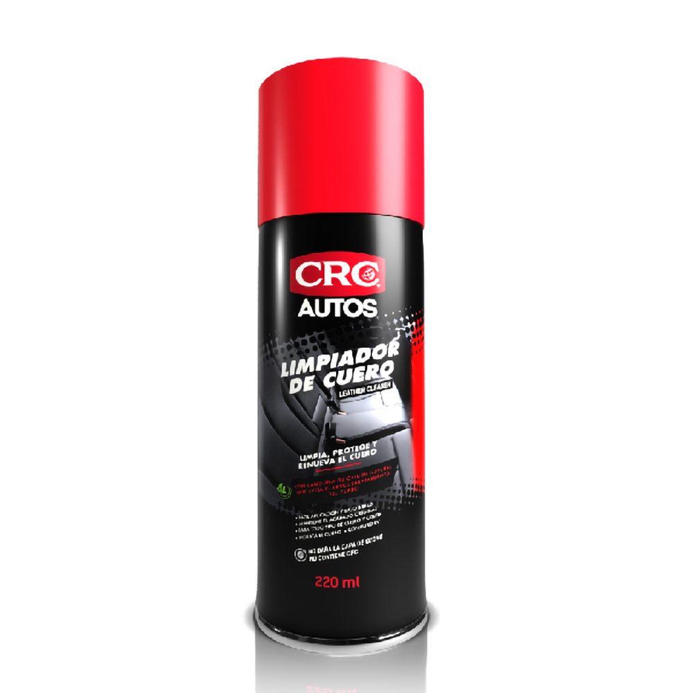 LIMPIADOR DE CUERO 220 ML AEROSOL CRC
