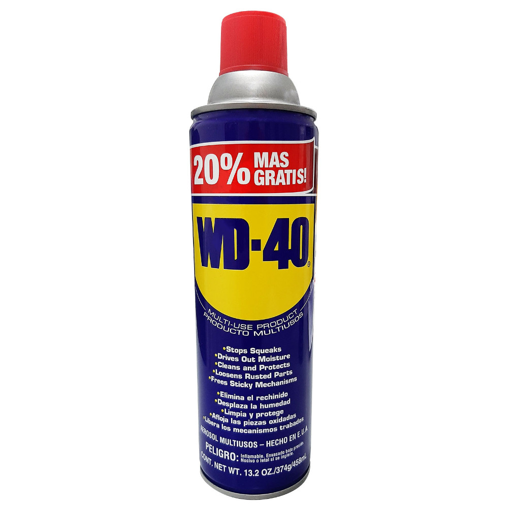 ACEITE LUBRICANTE WD 40 (13.2 ONZ-374G) 20% MAS DE CONTENIDO