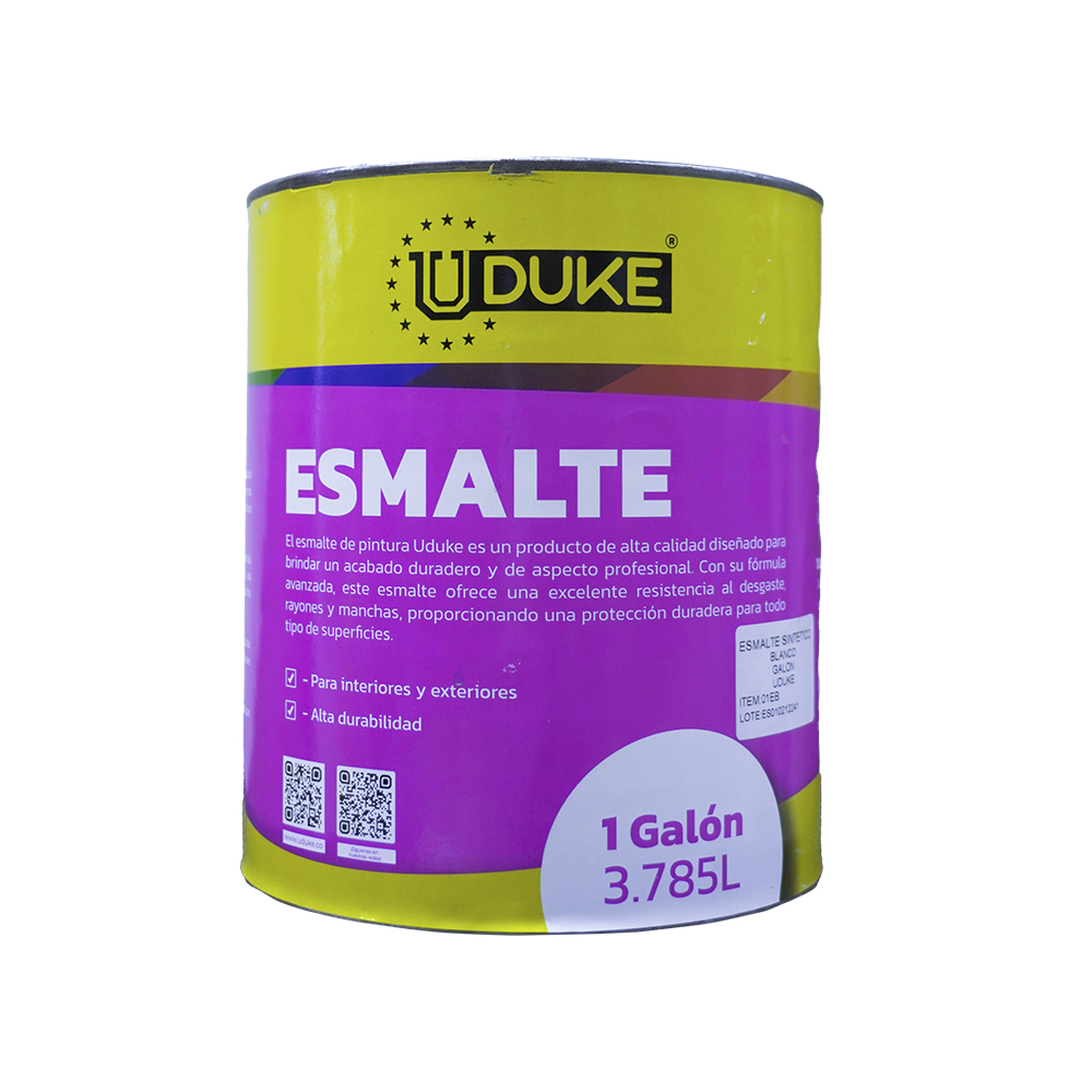 ESMALTE BLANCO GALON (UDUKE)