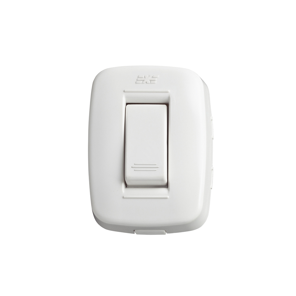 LINEA AVE S/P BLANCA SWICHE SENCILLO CONMUTABLE 6A 260V (12002)