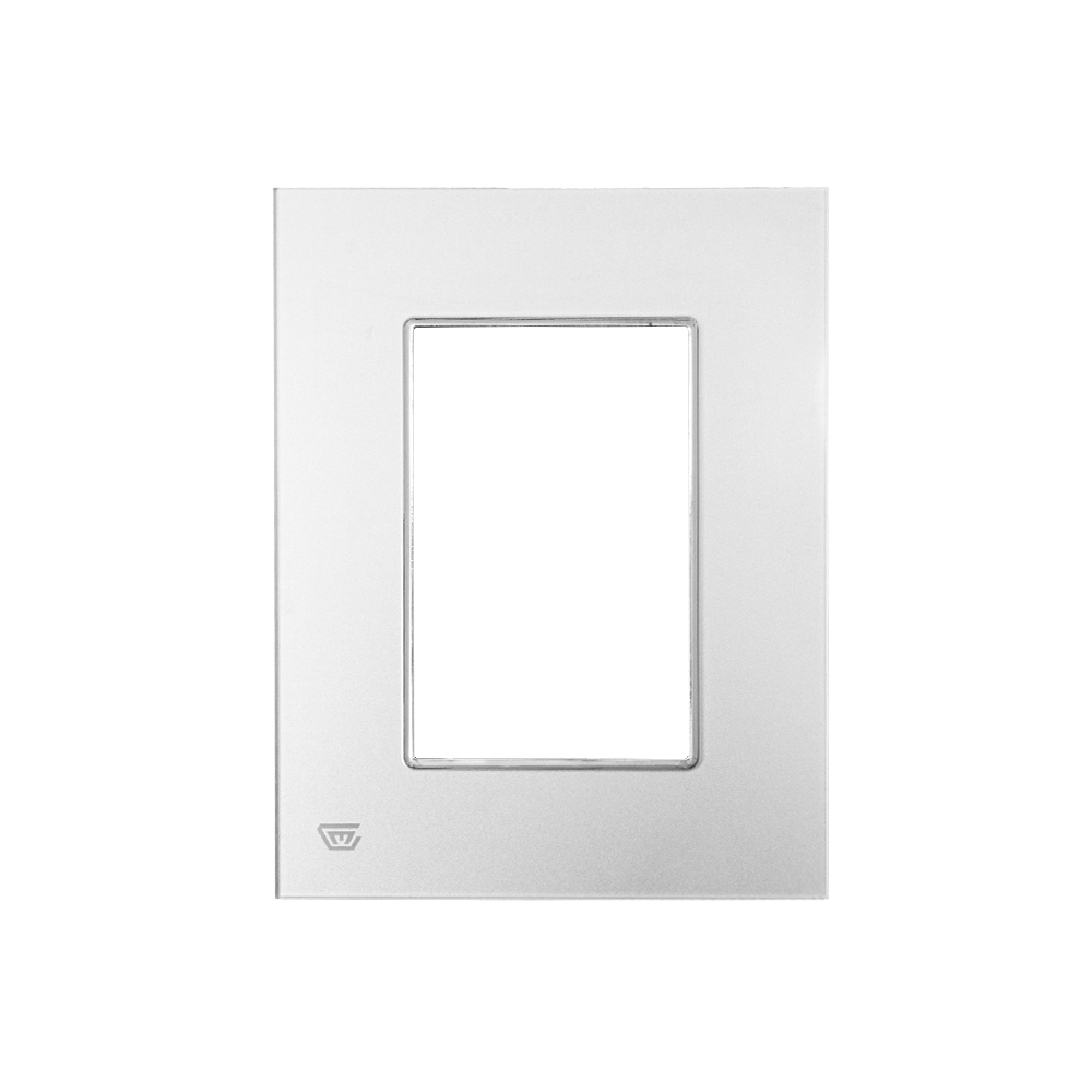 TAPA LUXOR PLUS ACRILICO PLATA BORDE CROMADO  DUKE ENERGY (IMP)(V10-02AP-BG)