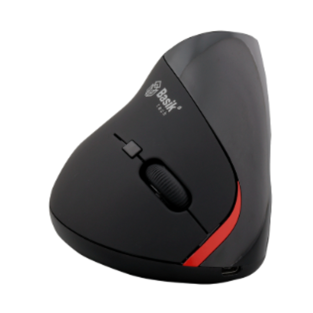 MOUSE VERTICAL INALAMBRICO BASIK (80275)
