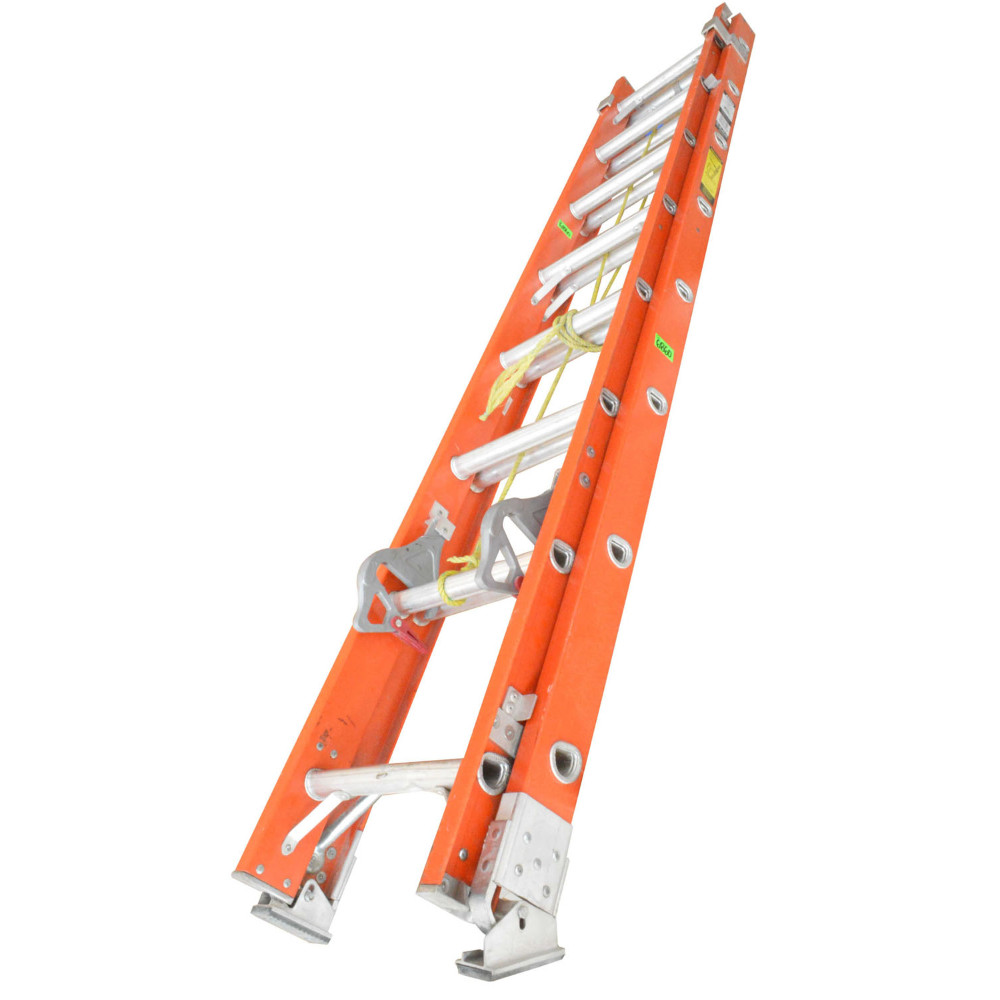 ESCALERA DE FIBRA DE VIDRIO NARANJA ESCALUMEX 16 PELDANO 136KLGS-4.88MTS