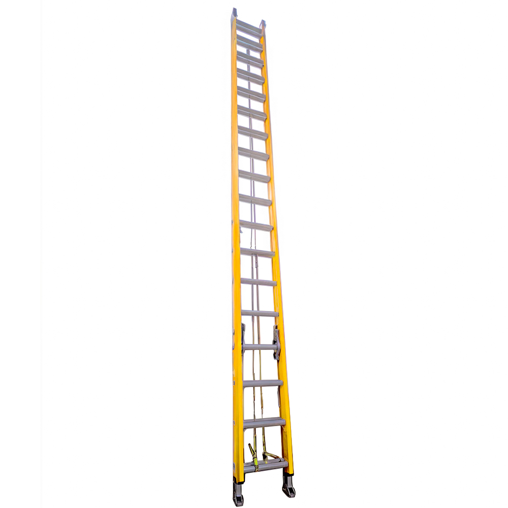 ESCALERA DE FIBRA DE VIDRIO EXPANDIBLE 36 PELDAÑOS 7,9MTS UDUKE (150KG)(HT3178)