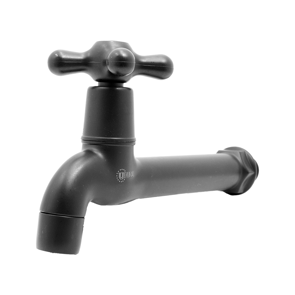 GRIFO NEGRO CON EXTENSION ABS UDUKE (HT2174)