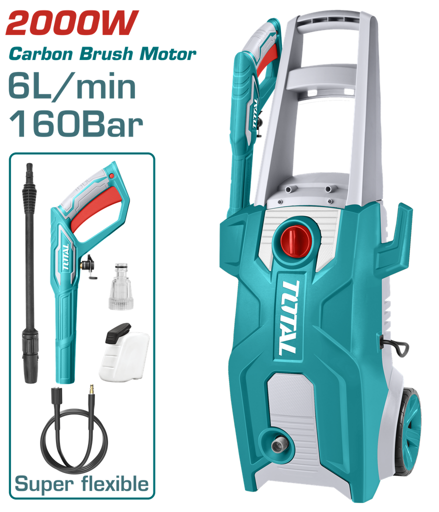 HIDROLAVADORA 2000W 2320 PSI INDUSTRIAL SUPER TOTAL (UTGT11376)