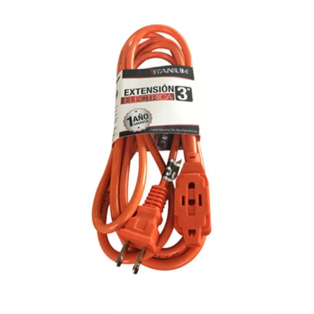 EXTENSION ELECTRICA NARANJA 15 M MERCURY ECA100-45396 (05333)