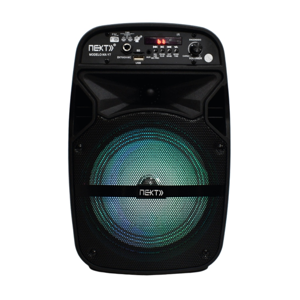 PARLANTE CABINA 6.5 PUL NX-Y7 (BLUETOOTH-ENTRADA USB-MICRO SD-RADIO FM-REPRO MP3-ENT AUXILIAR)