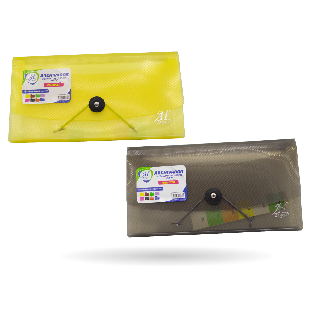 ARCHIVADOR CORDON 13 BOLSILLOS MEDIO AH ROYAL (PAC70200)