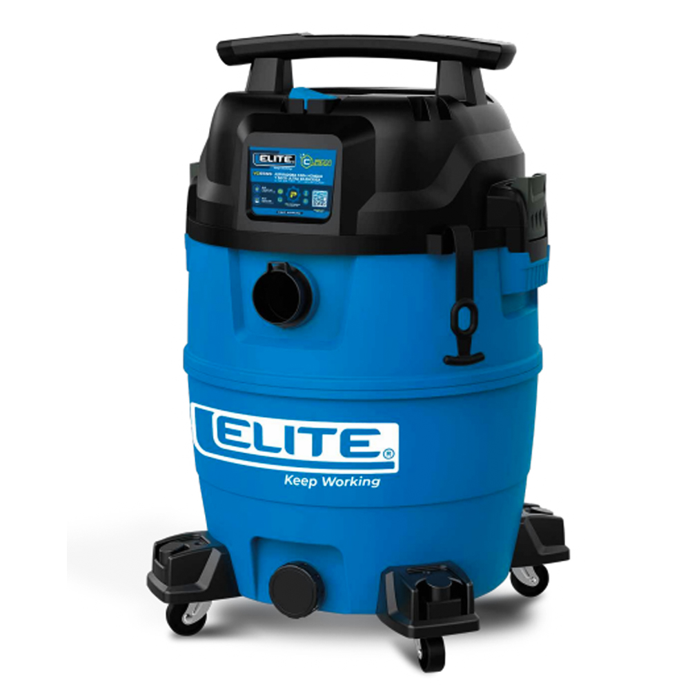 ASPIRADORA ULTRA SILENCIOSA SECO Y HUMEDO 16GL - 6.5HP TANQUE POLY 110V 60HZ (VC6555)