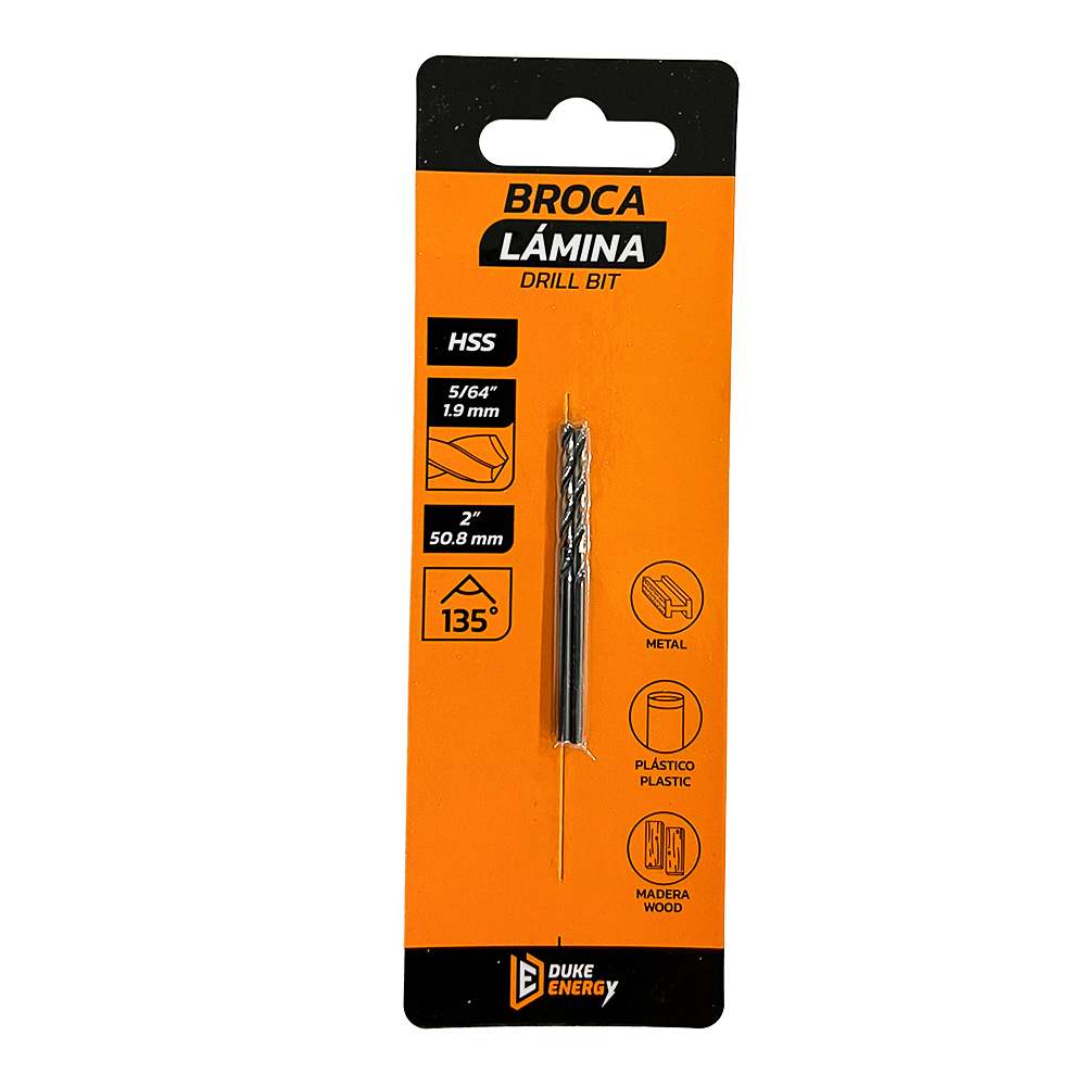 BROCA LAMINA  5/64" DUKE ENERGY (HT3225)