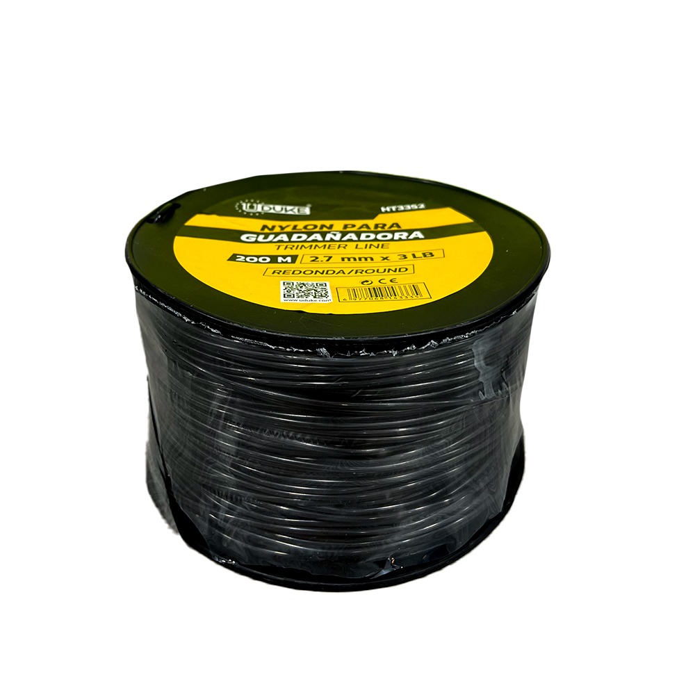 NYLON PARA GUADAÑADORA 2.4MM GRIS UDUKE  X METRO (HT3352)