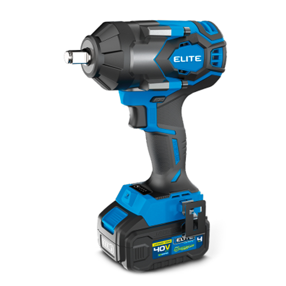 PISTOLA DE IMPACTO INALAMBRICA SIN ESCOBILLAS 3/4" 40V 800NM INCLUYE CARGADOR Y BATERIA 4AH (SBLI40135) 