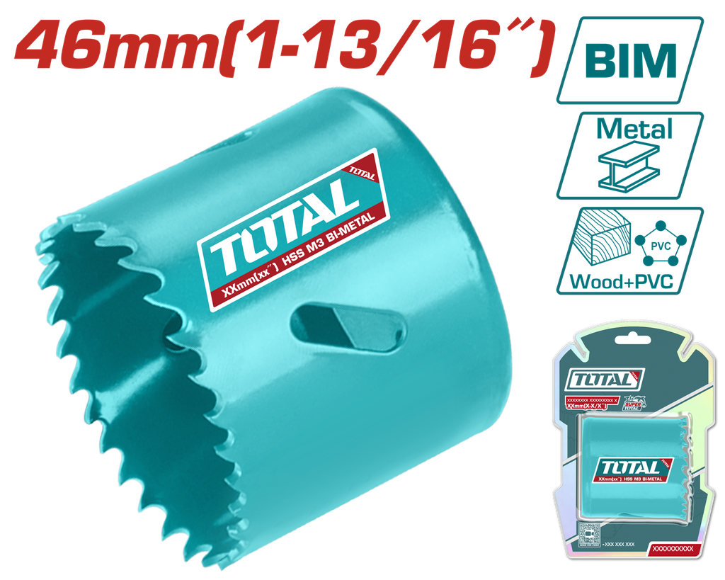 SIERRA COPA BIMETAL 1-13/16" SUPER TOTAL (TAC410461)