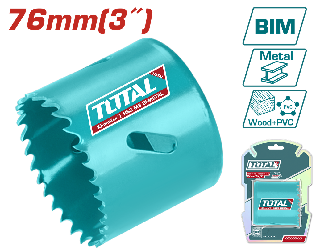 SIERRA COPA BIMETAL 3" SUPER TOTAL (TAC410761)