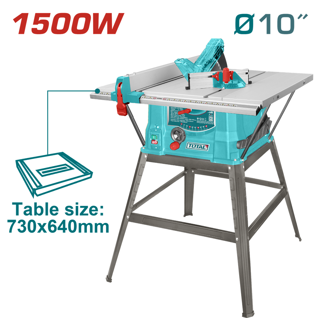 SIERRA DE BANCO 10" 1500W 4500RPM SUPER TOTAL (UTS5152548)