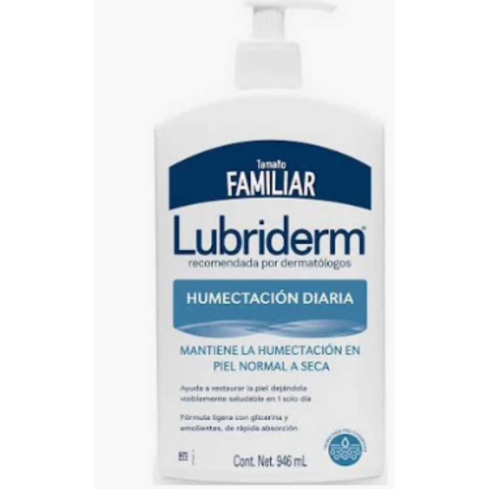 CREMA LUBRIDERM HUMECTACION DIARIA 946 ML