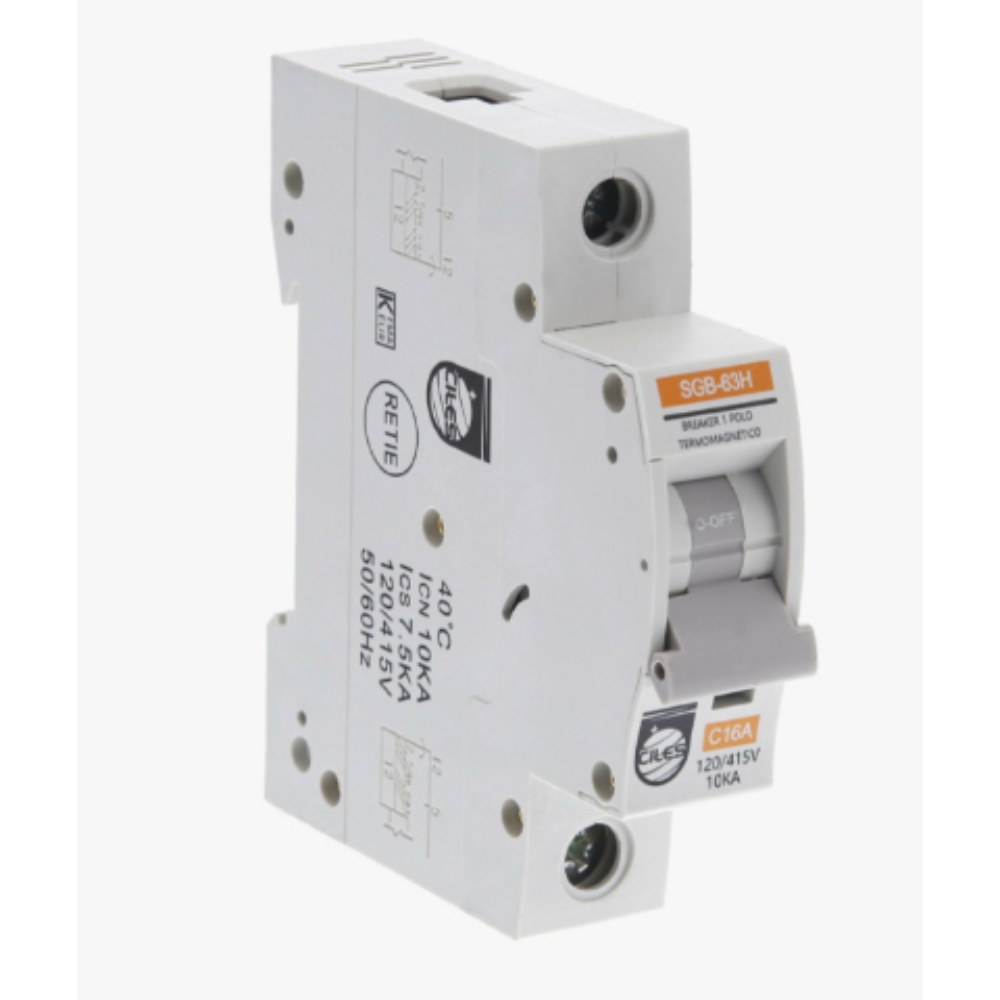 BREAKER PARA RIEL 1 - POLO 32A-10KA (47570)
