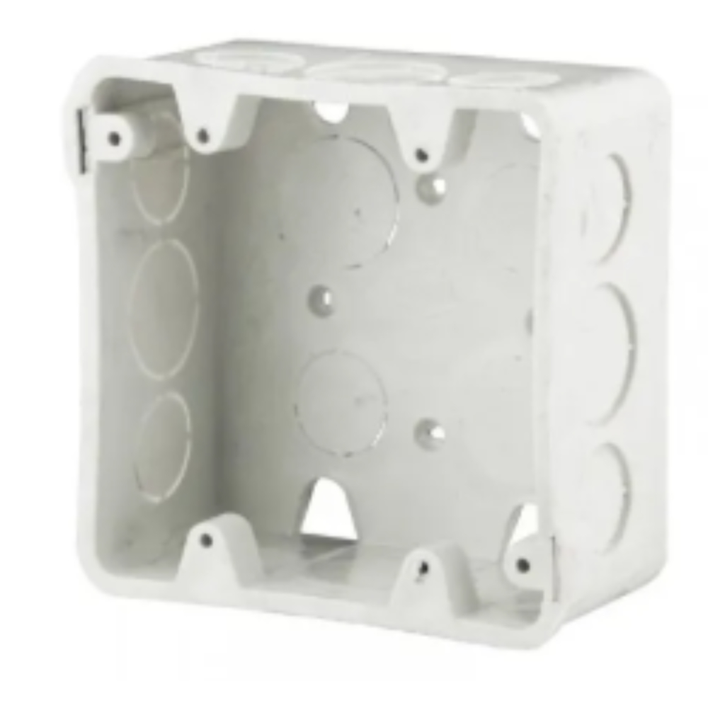 CAJA PLASTICA 4 X 4 POLIPROPILENO