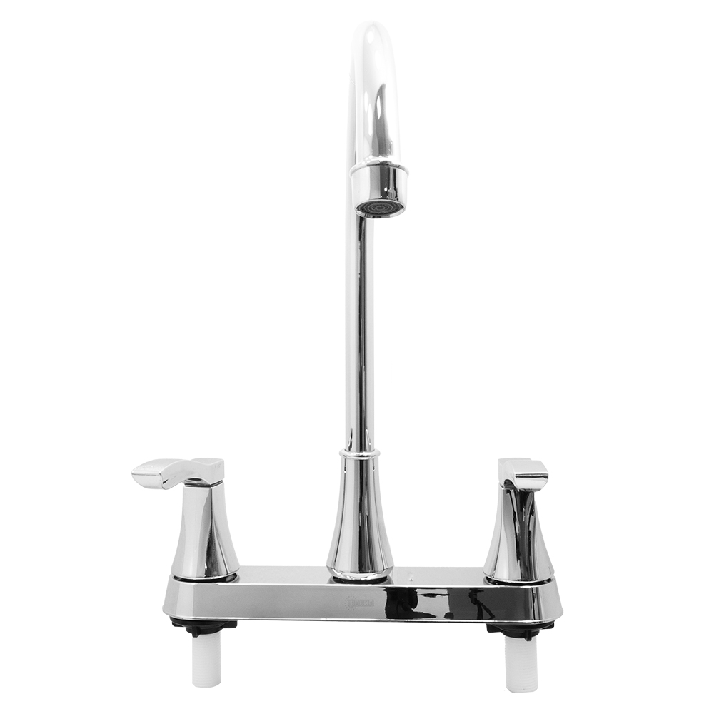 MEZCLADOR LAVAPLATOS ALETA 8" CROMADO ABS UDUKE  (HT2167)