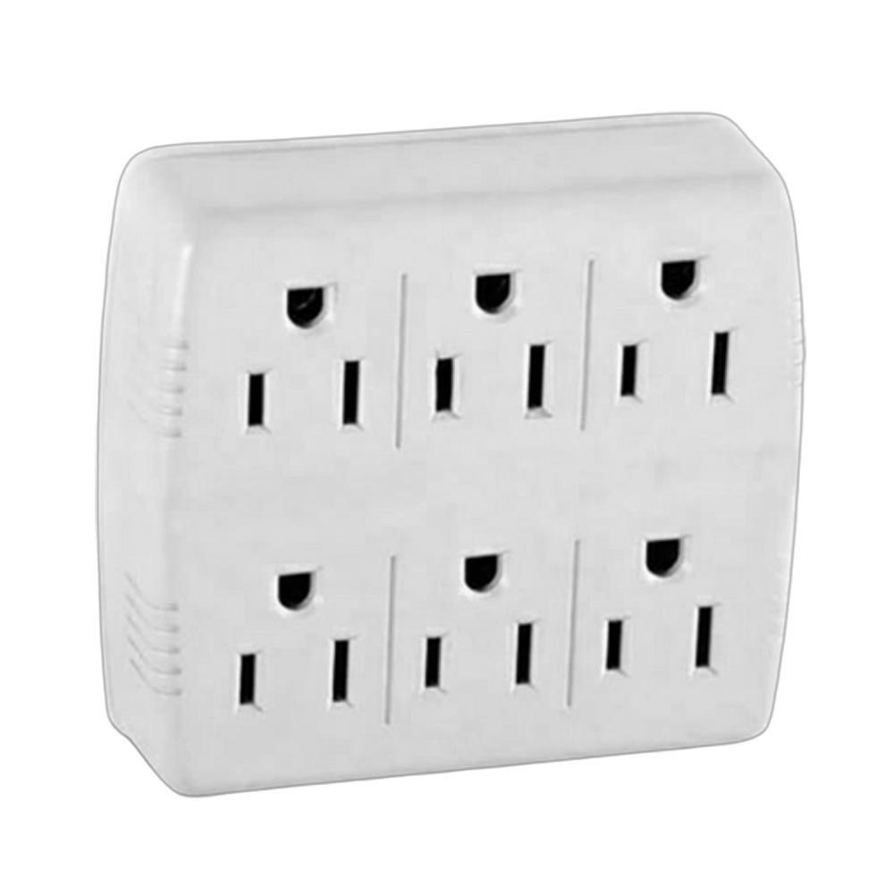 TOMA MULTIPLE X6 DE PARED UDUKE U63A(20818)