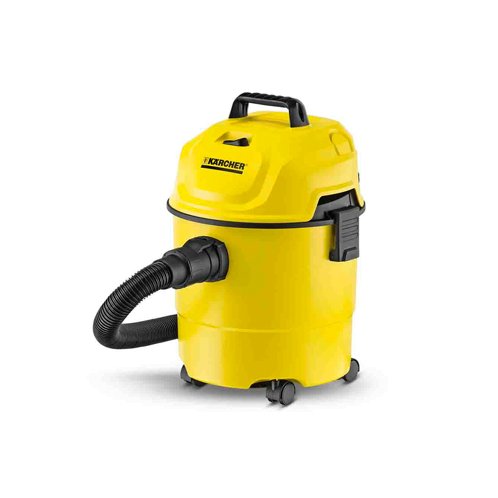 ASPIRADORA KARCHER PARA HUMEDO Y SECO 15 LITROS 150 BAR 1200W (WD1)(10983250)