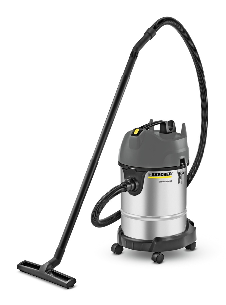 ASPIRADORA KARCHER PARA HUMEDO Y SECO 30 LITROS 245 BAR 1400W PROFESIONAL (NT 30/1 MX)(14287170)