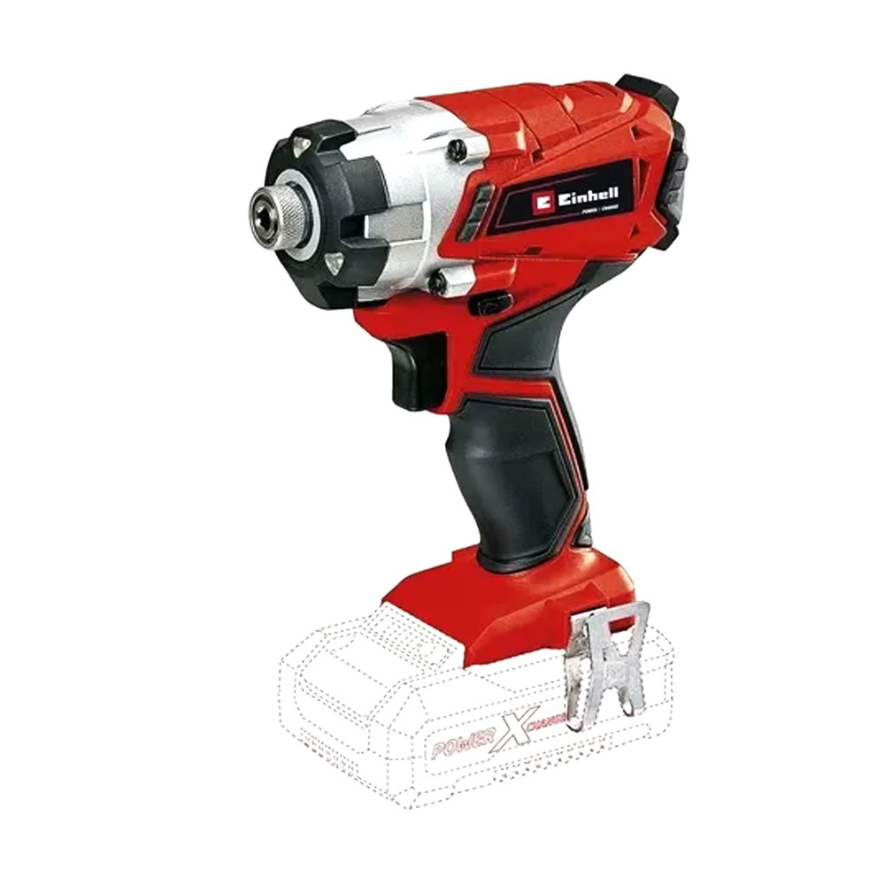 ATORNILLADOR DE IMPACTO INALAMBRICO EINHELL 1/4 10V 1 BATERIA 4AH + CARGADOR (TE-CI 18/LI)(4510030)
