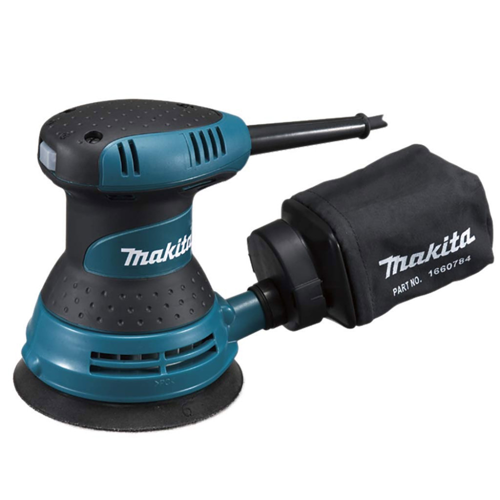 LIJADORA ROTO ORBITAL MAKITA 5 300W CON RECOLECTOR DE POLVO INDUSTRIAL (BO5030)