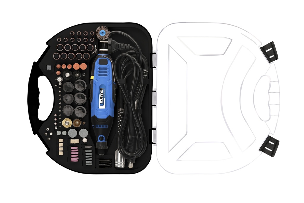 MOTO TOOL ELITE ESTUCHE CON 210 ACCESORIOS (MT180KIT)
