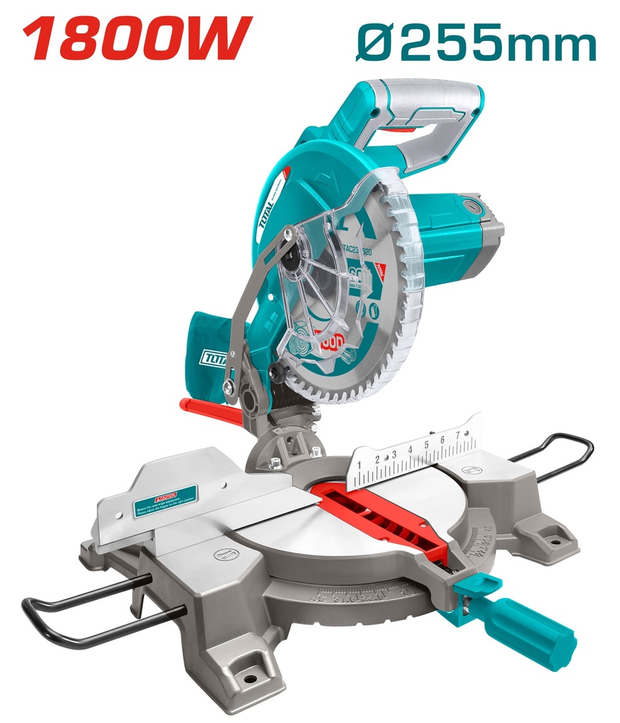 SIERRA INGLETEADORA  TELESCOPICA 10"X1-12/64" 1800W  INDUSTRIAL TOTAL (UTS42152557)