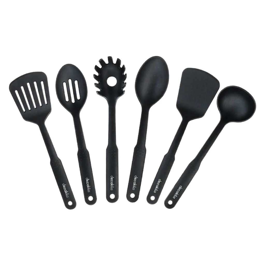 JUEGO DE UTENSILIOS PARA COCINA X 6 PCS DECAKILA (KMTT045B)
