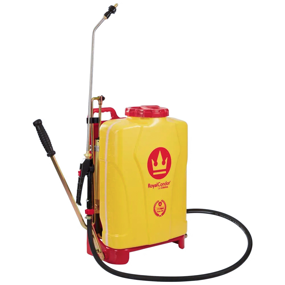 BOMBA FUMIGADORA DE ESPALDA ROYAL CONDOR CLASICA INOX CAP 20 LTS (C0-004) (2061)