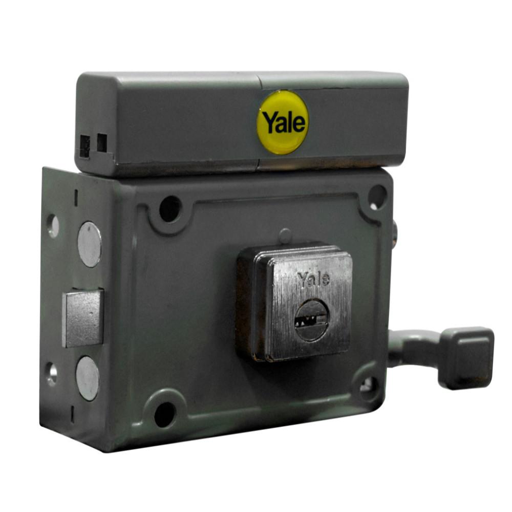 CHAPA DE S/P YALE 987 PLUS 1/4 IZQUIERDA LLAVE PUNTO CON ALARMA  (3156)