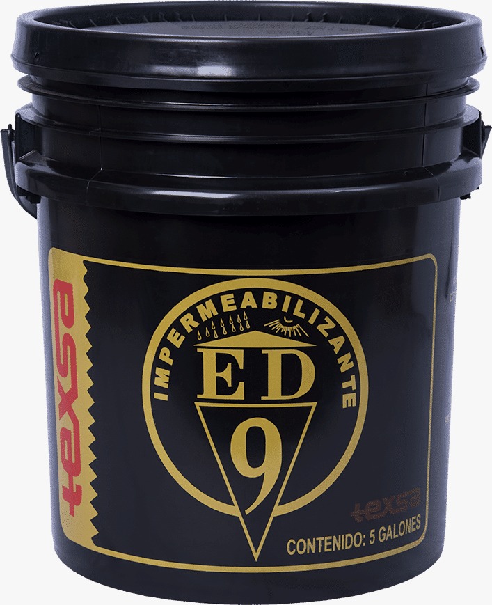 EMUSION ASFALTICA IMPERMEABILIZANTE CUÑETE ED-9 TEXSA