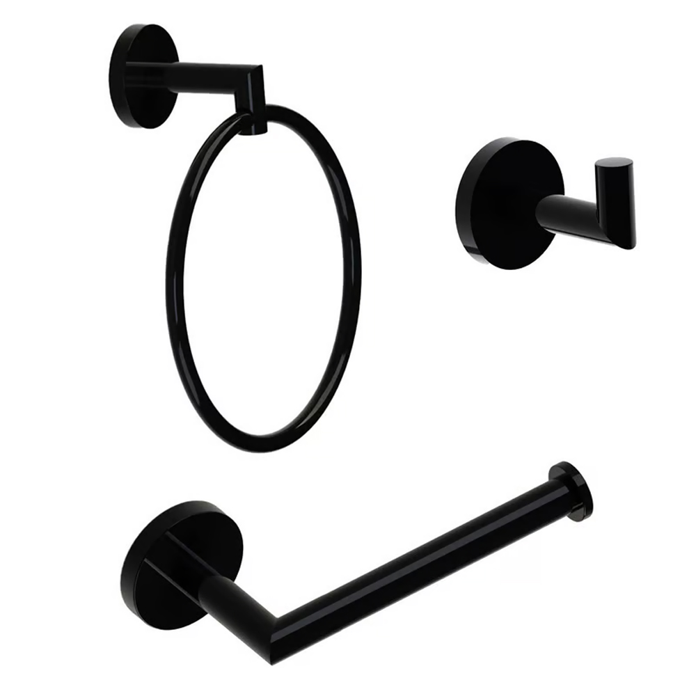 LINEA GRIVAL KIT ACCESORIOS X 3 BARCELONA MATEBLACK (BA0075551)