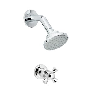 LINEA GRIVAL DUCHA CRUCETA BALTA PRO + REGISTRO DALIA PQTE X 3 (414573331)