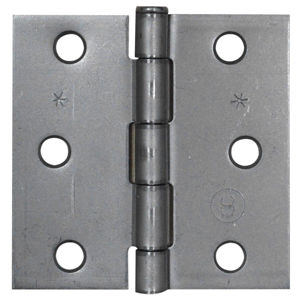 BISAGRA NUDO CABEZA PLANA GRIS PIZARRA 3X3 C-16 (CAJA X 12 PARES)(PUERTA)(T1106-0231)