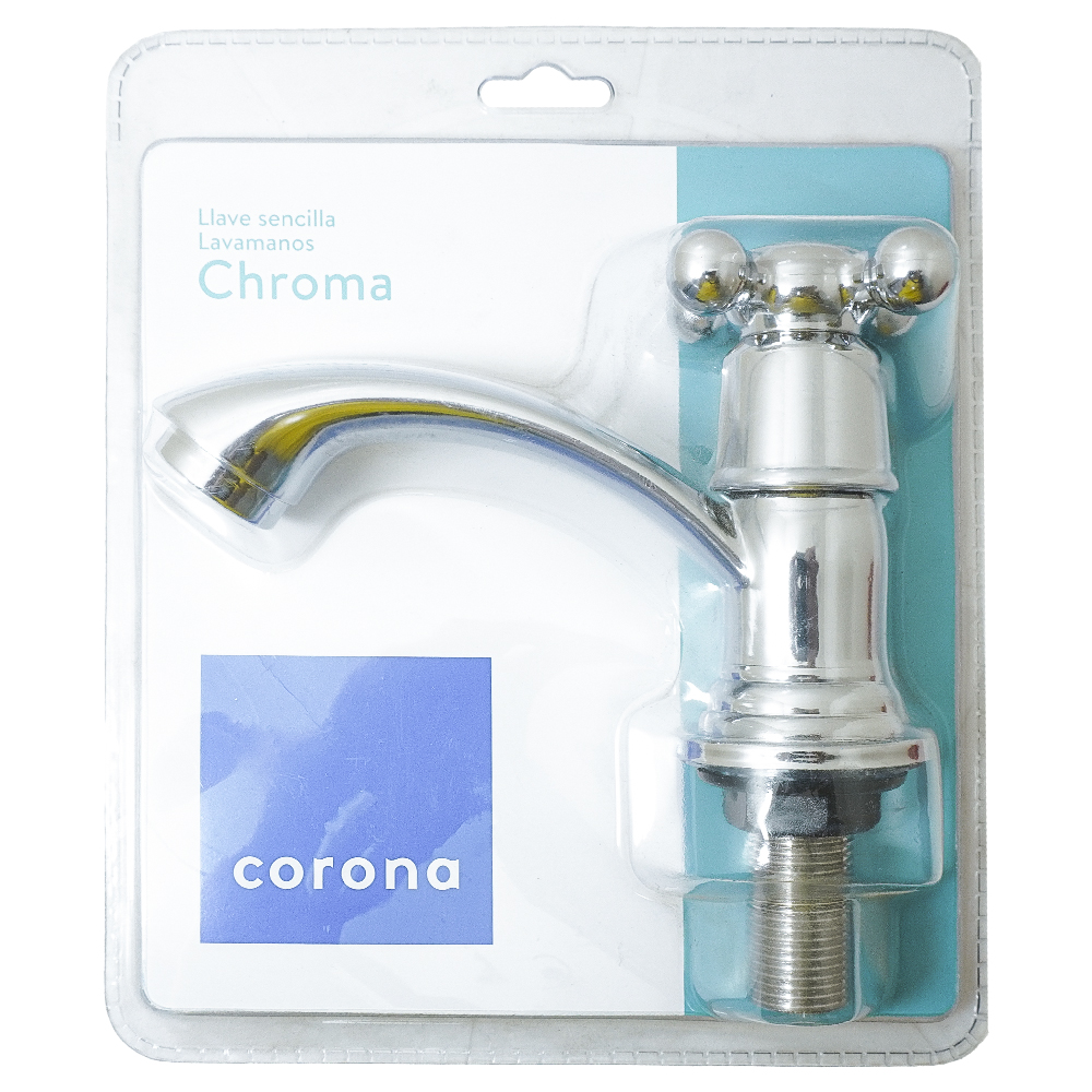 LINEA GRIVAL LLAVE LAVAMANOS SENCILLA CROMADA (HM1015551)