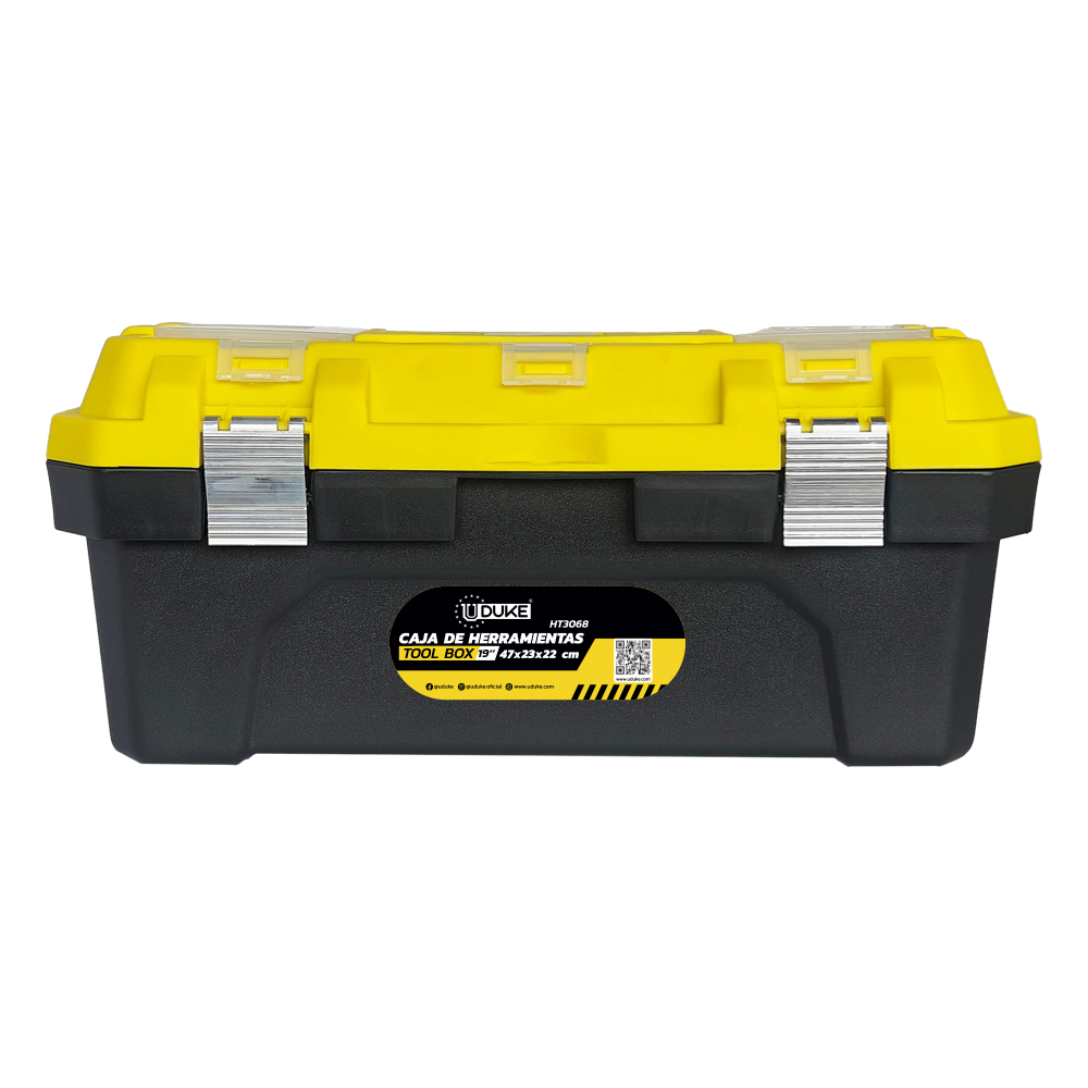 CAJA HERRAMIENTA 19"(47X23X22 CM) UDUKE (HT3069)
