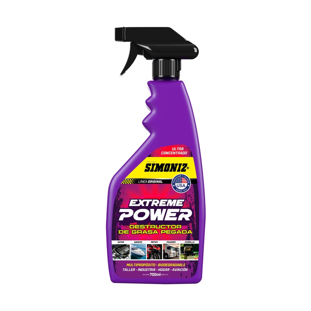 DESTRUCTOR GRASA EXTREME POWER 700ML SIMONIZ (209419)