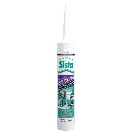 SILICONA TUBO SISTA BLANCA ANTIHONGOS 280G(2951123)
