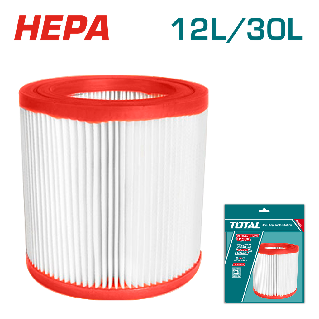 FILTRO PARA ASPIRADORA TOTAL ADECUADO PARA (UTVC14122-UTVC14301) (TVCAIHP02)