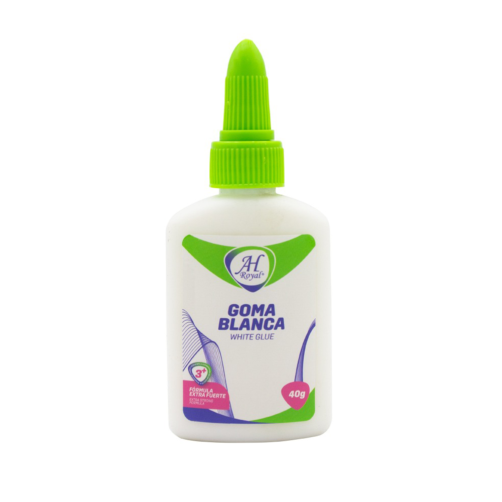 GOMA BLANCA AHROYAL DE 40 GRAMOS